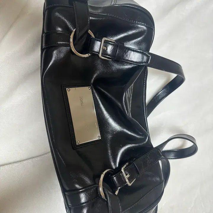 [BUNJANG] Matinkim Black Medium Bike Detail Shoulder Bag / 마뗑킴 숄더백