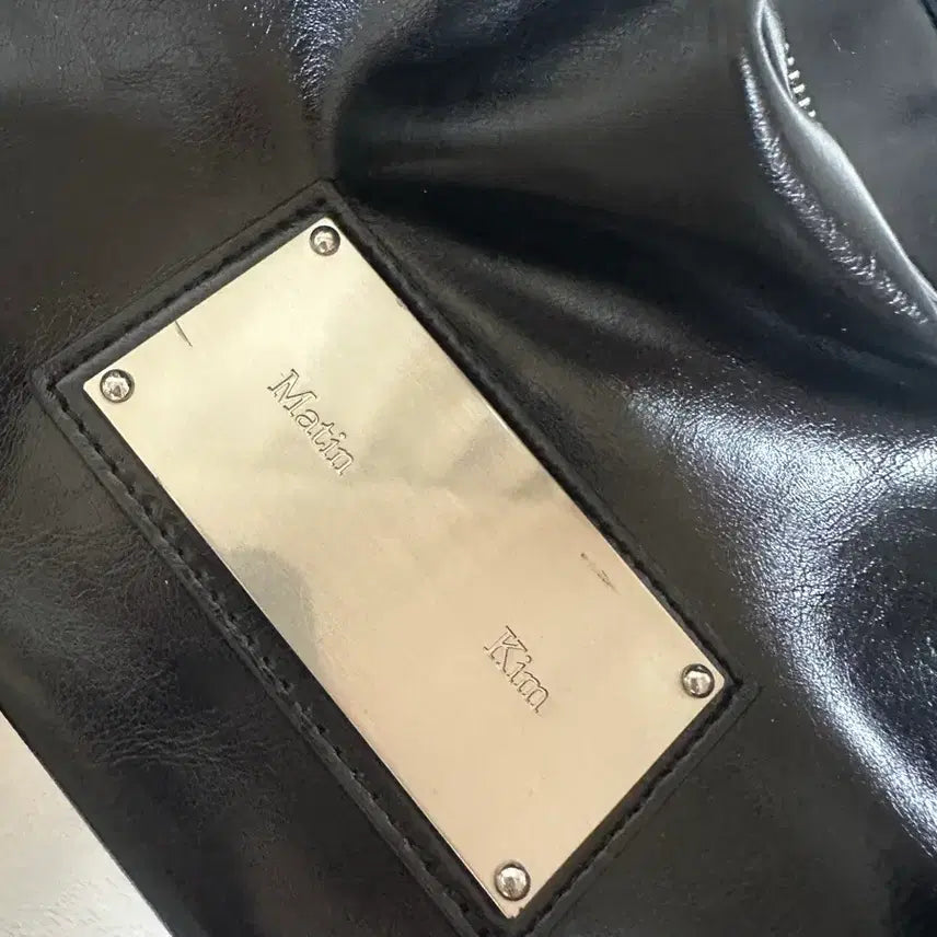 [BUNJANG] Matinkim Black Medium Bike Detail Shoulder Bag / 마뗑킴 숄더백