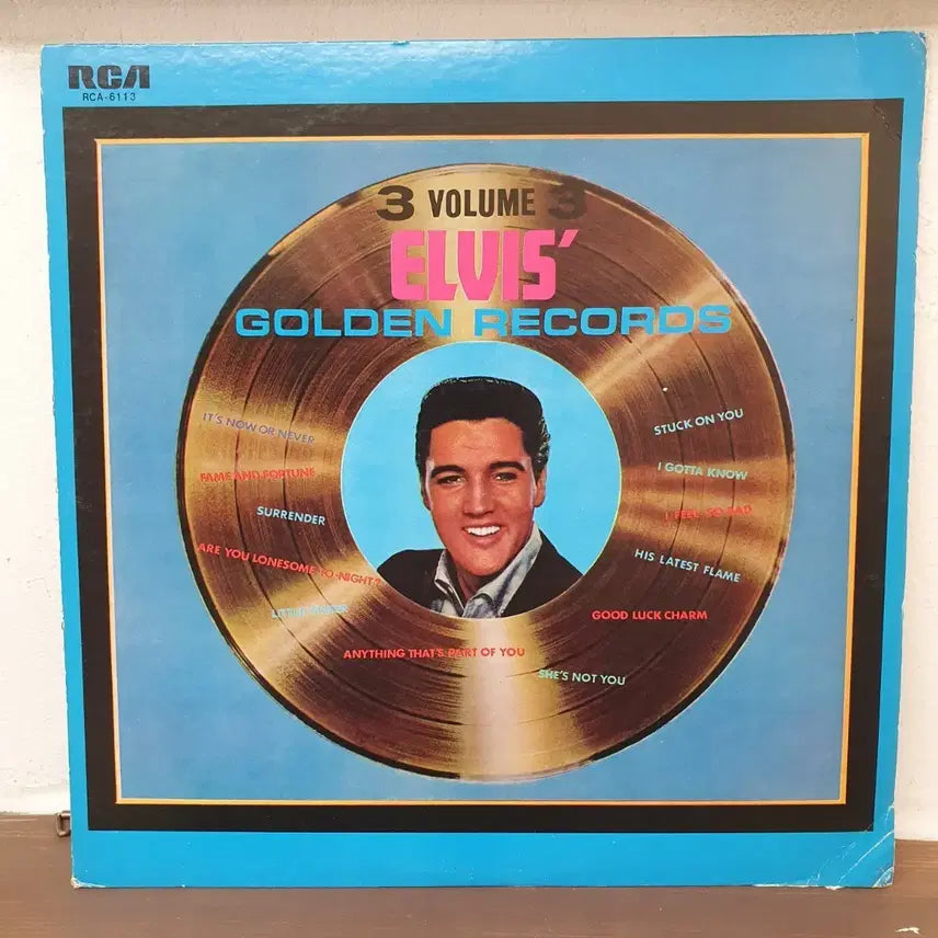 [BUNJANG] Elvis Presley Golden Records Vol. 3 1973 Japanese LP / 엘비스 골든 레코드 3집 LP 1973 일본반