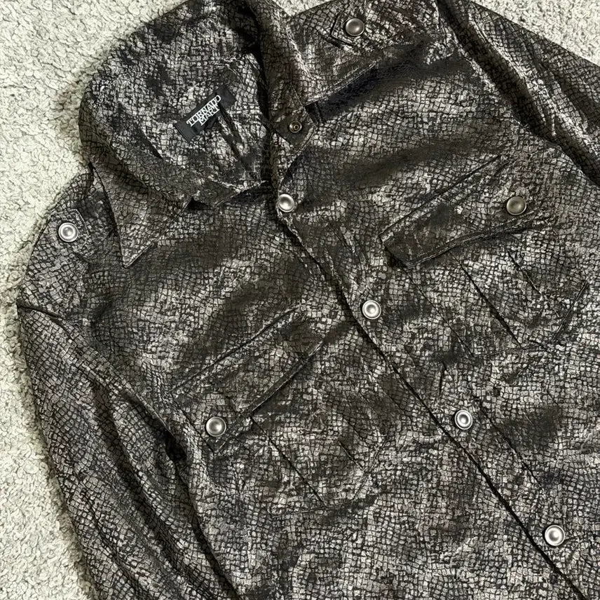 [BUNJANG] Tornado Mart Python Print Western Shirt / 토네이도마트 파이톤 셔츠
