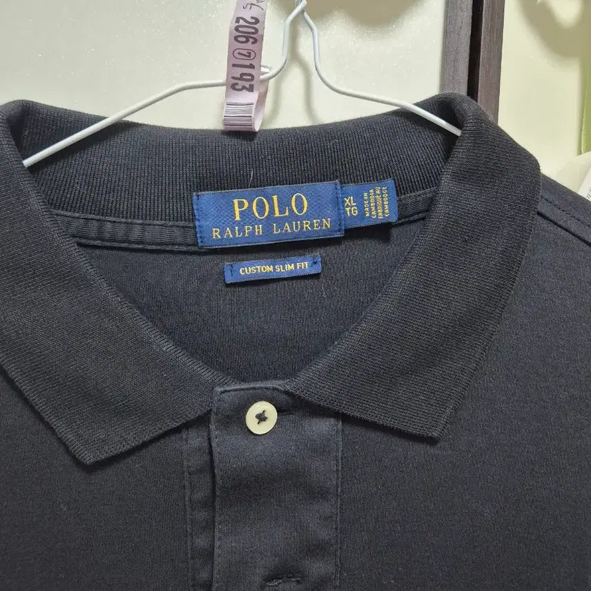 [BUNJANG] Polo Ralph Lauren Black Short Sleeve Polo Shirt / 폴로 랄프로렌 블랙 반팔 카라티