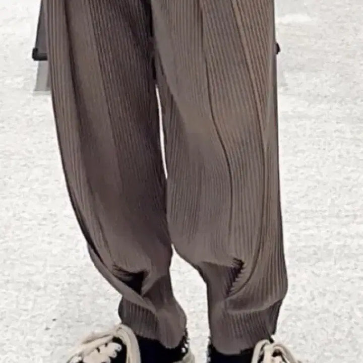 [BUNJANG] Homme Plissé 25FW Tapered Pleats Pants / 옴므플리세 25fw 9월 테이퍼드 플리츠 팬츠