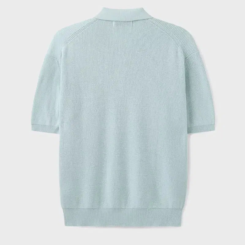 [BUNJANG] Branded Hard Twist Resort Polo Knit / [새상품] 브랜디드 폴로니트