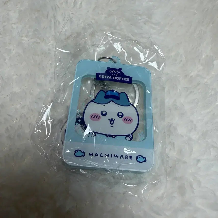 [BUNJANG] Hachishware Ediya Collaboration Keychain / 하치와레 이디야 콜라보 키링