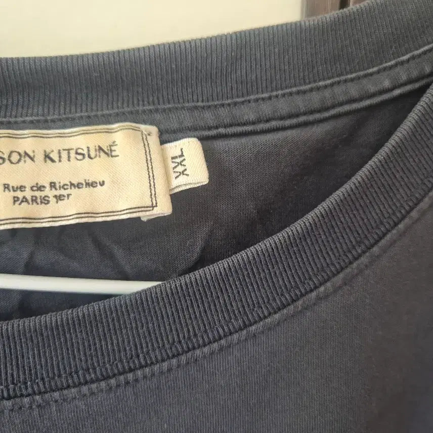 [BUNJANG] Maison Kitsuné Double Fox Short Sleeve T-Shirt Black / 메종키츠네 더블 폭스 반팔 티셔츠 블랙