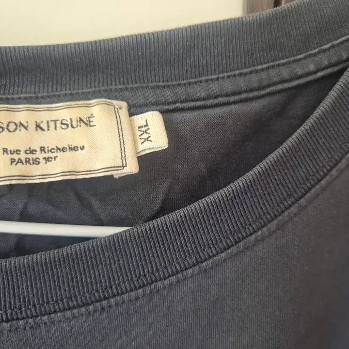 [BUNJANG] Maison Kitsuné Double Fox Short Sleeve T-Shirt Black / 메종키츠네 더블 폭스 반팔 티셔츠 블랙