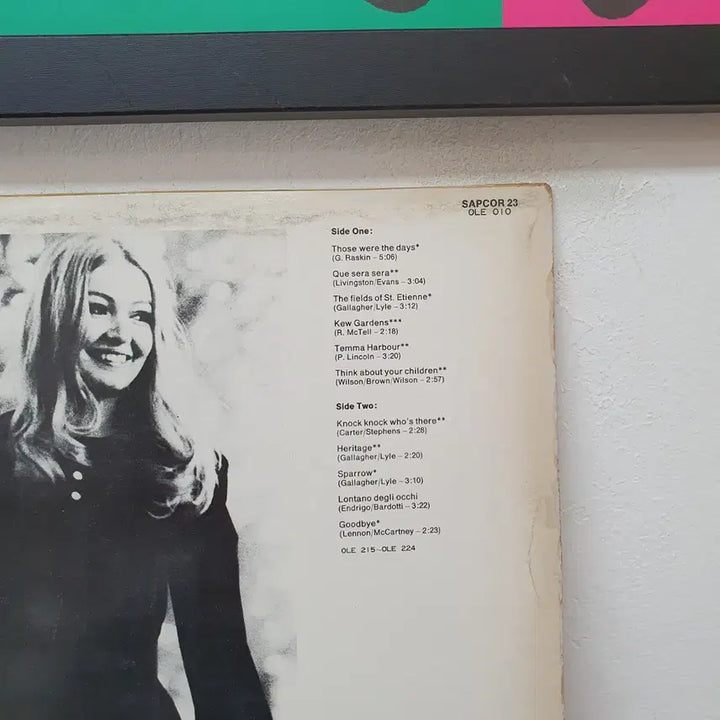 [BUNJANG] Mary Hopkin Those Were the Days LP / 메리홉킨 LP 오아시스  Those Were the days
