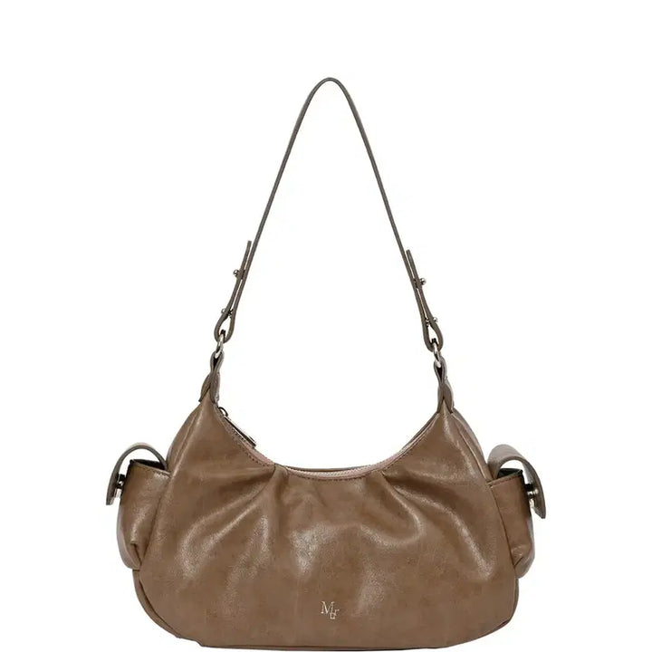 [BUNJANG] Mureu Windy Bag Brown Shoulder Bag / 무르 윈디백 브라운 숄더백 가방 원가이하 판매
