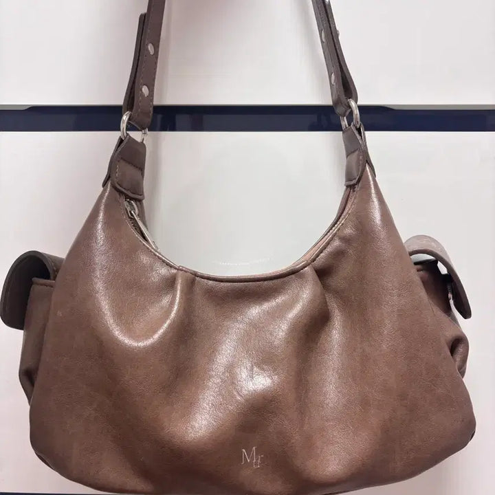 [BUNJANG] Mureu Windy Bag Brown Shoulder Bag / 무르 윈디백 브라운 숄더백 가방 원가이하 판매
