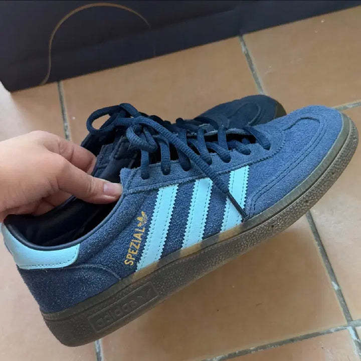 [BUNJANG] Adidas Spezial Handball Collegiate Navy / 아디다스 스페지알 핸드볼 컬리지에이트 네이비 230 235