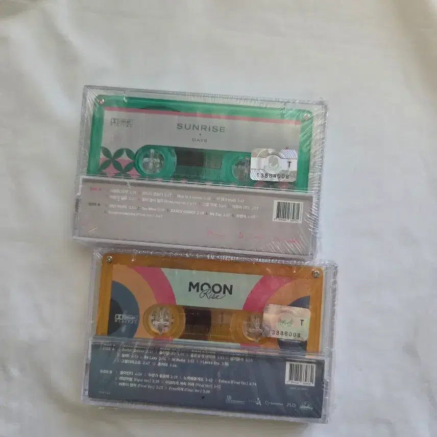 [BUNJANG] Day6 Sunrise Moonrise Sealed Cassette Tape Bundle Set / 데이식스 선라이즈 문라이즈 미개봉 테이프 일괄