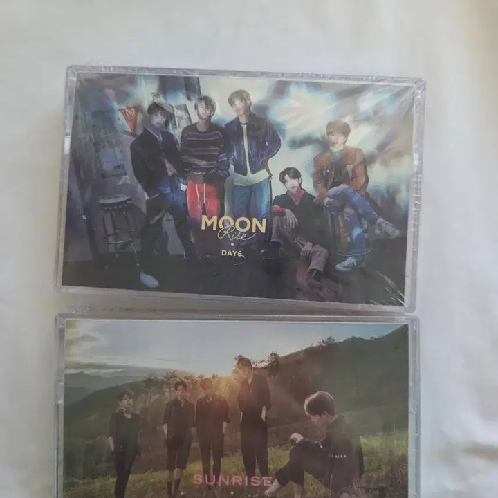 [BUNJANG] Day6 Sunrise Moonrise Sealed Cassette Tape Bundle Set / 데이식스 선라이즈 문라이즈 미개봉 테이프 일괄