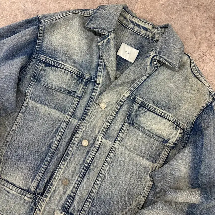 [BUNJANG] D-blue Denim Jacket / D-blue 데님 자켓 