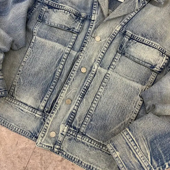 [BUNJANG] D-blue Denim Jacket / D-blue 데님 자켓 