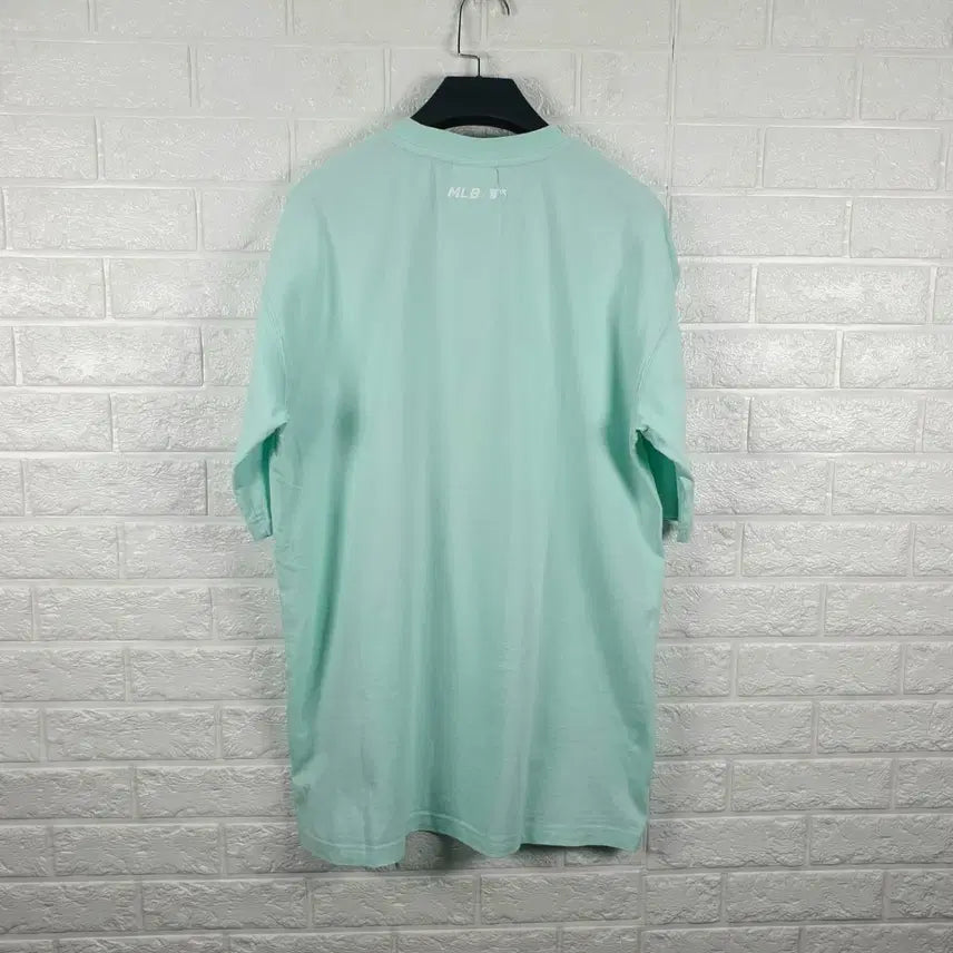 [BUNJANG] MLB Oversized Fit Round Neck T-Shirt / [100]MLB 오버핏 반팔 라운드티