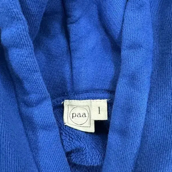 [BUNJANG] PAA Blue Hoodie / PAA 블루 후드티