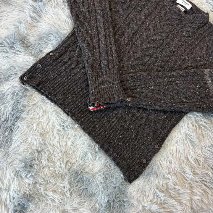[BUNJANG] Thom Browne Aran Cable Knit Sweater / 톰브라운 아란 케이블 니트
