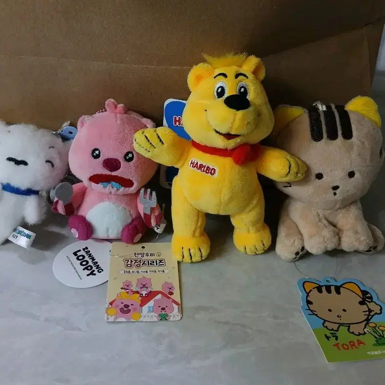 [BUNJANG] Character Plush Keychain / 캐릭터 인형 키링