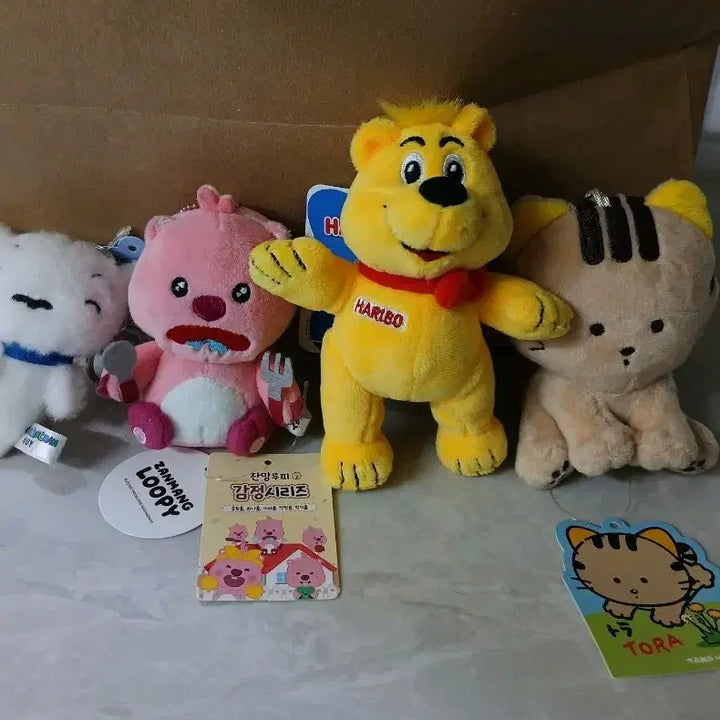 [BUNJANG] Character Plush Keychain / 캐릭터 인형 키링