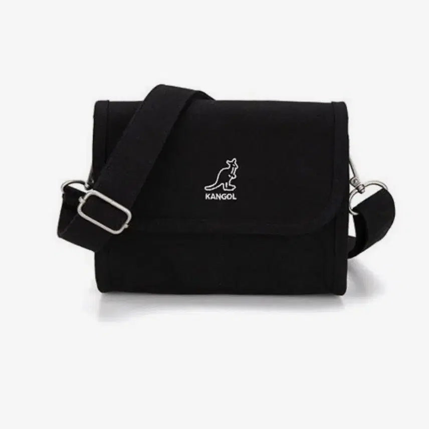 [BUNJANG] Kangol Black Mini Crossbody Bag / 캉골 블랙 미니 크로스백