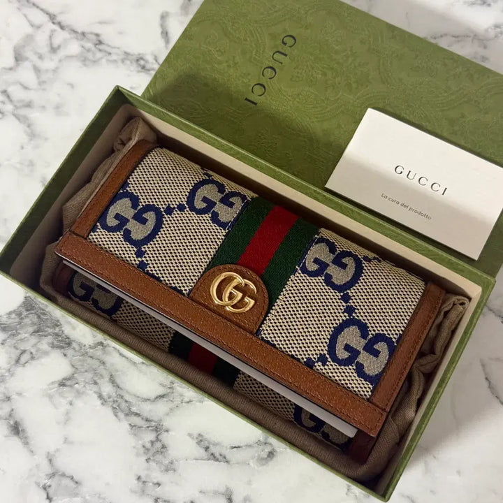 [BUNJANG] Gucci Long Wallet (Unused) / [새상품] 구찌 장지갑