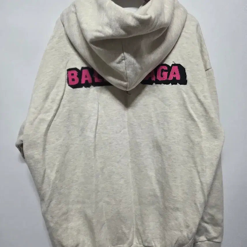 [SOLD OUT] (XL)  발렌시아가 아이보리색 후드티