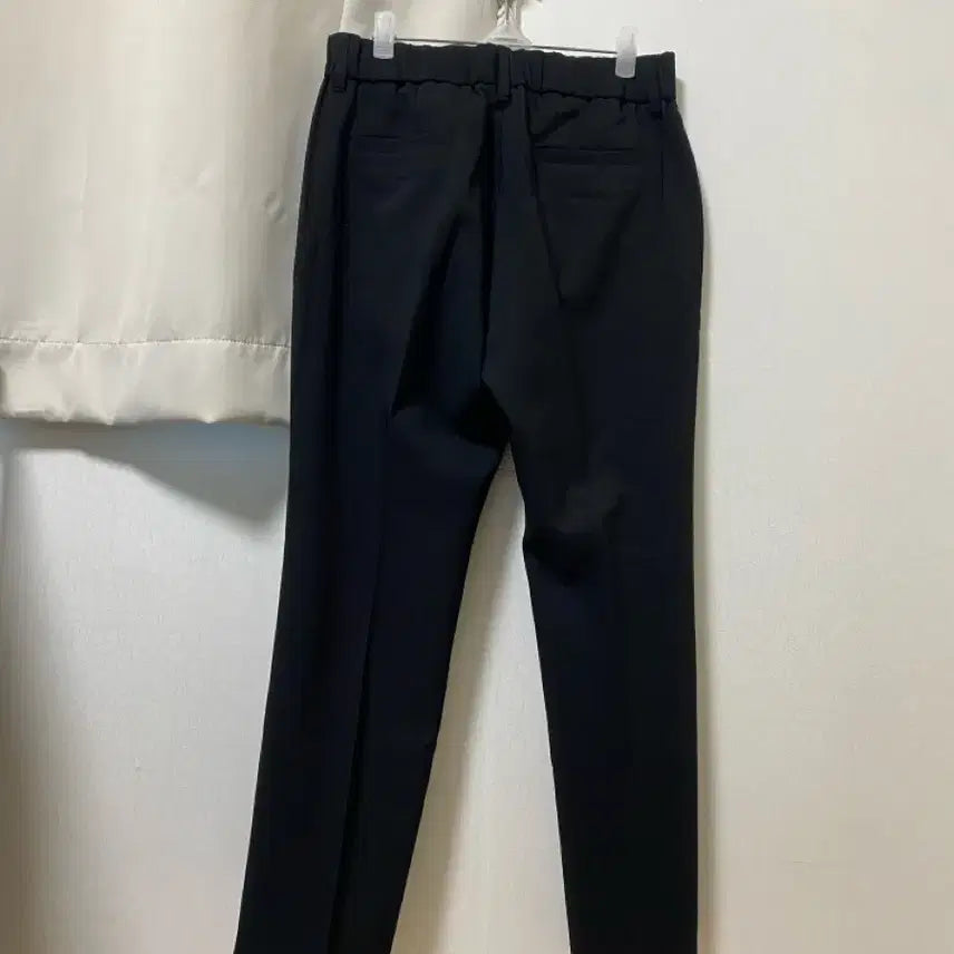 [BUNJANG] Back Band Straight Slacks (3 Types) / 뒷밴딩 일자 슬랙스 3종