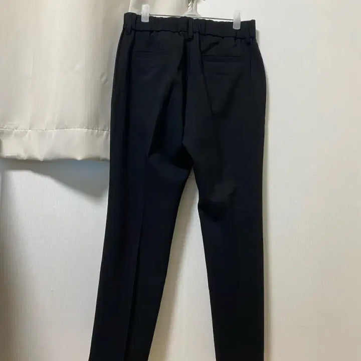 [BUNJANG] Back Band Straight Slacks (3 Types) / 뒷밴딩 일자 슬랙스 3종