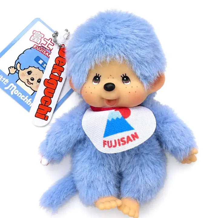 [BUNJANG] Fuji-san Limited Edition Blue Monchhichi Keychain / 후지산 한정 몬치치키링 블루몬치치 몬치치인형 후지산몬치치