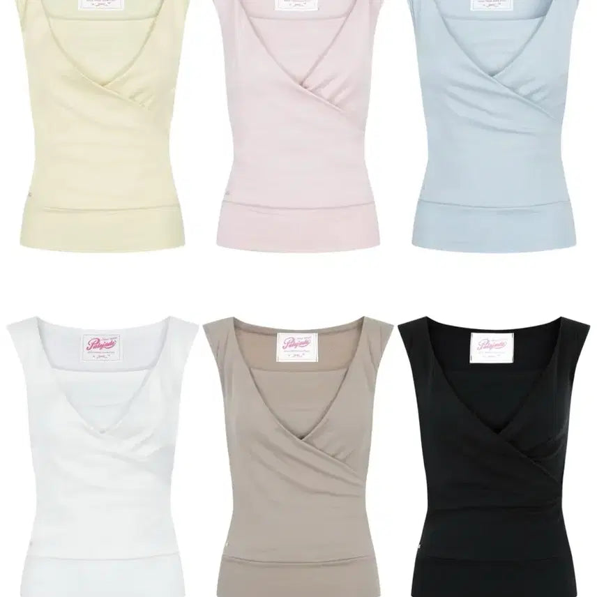 [BUNJANG] Pale Jade Basic Drape Sleeveless Top / 페일제이드 베이직 드레이프 슬리브리스 / 페제 나시