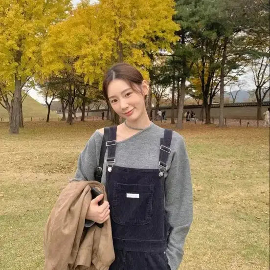 [BUNJANG] Raive One-Shoulder Strap Off-Shoulder Knit - Gray / raive 레이브 원숄더 스트랩 오프숄더 니트 그레이