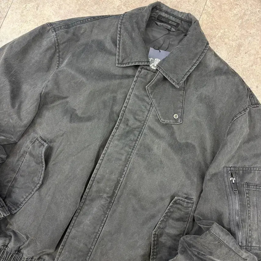[BUNJANG] Zara Dark Grey Jacket / 자라 다크 그레이 자켓 
