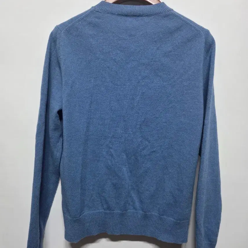 [BUNJANG] Comme des Garçons Play Blue Cardigan Heart Appliqué Size S / (S)  꼼데가르송 플레이 블루 가디건 하트 와펜