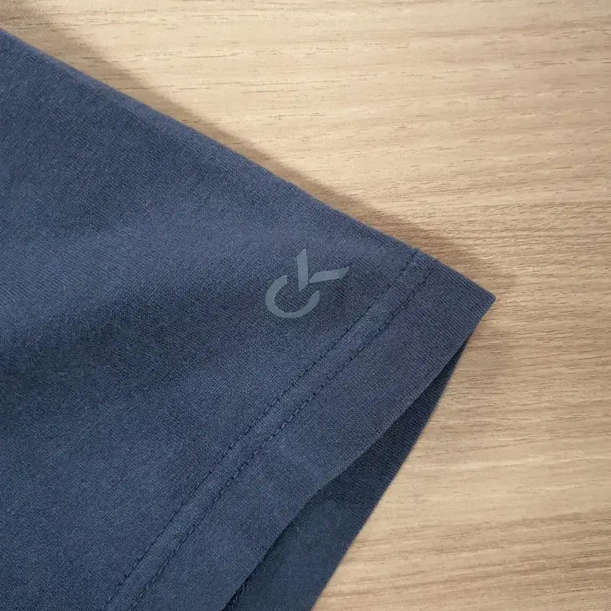 [BUNJANG] Calvin Klein Jeans Lettering Logo T-Shirt XL Charcoal / Calvin Klein Jeans 캘빈클라인 레터링로고 반팔라운드티