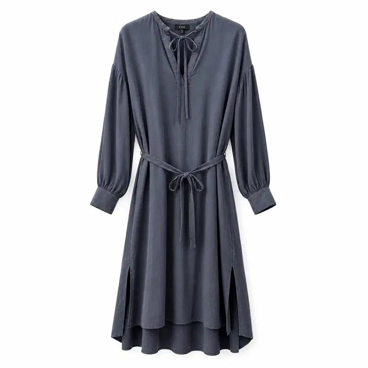 [BUNJANG] COS Shirt Dress Charcoal XS / 코스 셔츠 드레스 차콜 XS