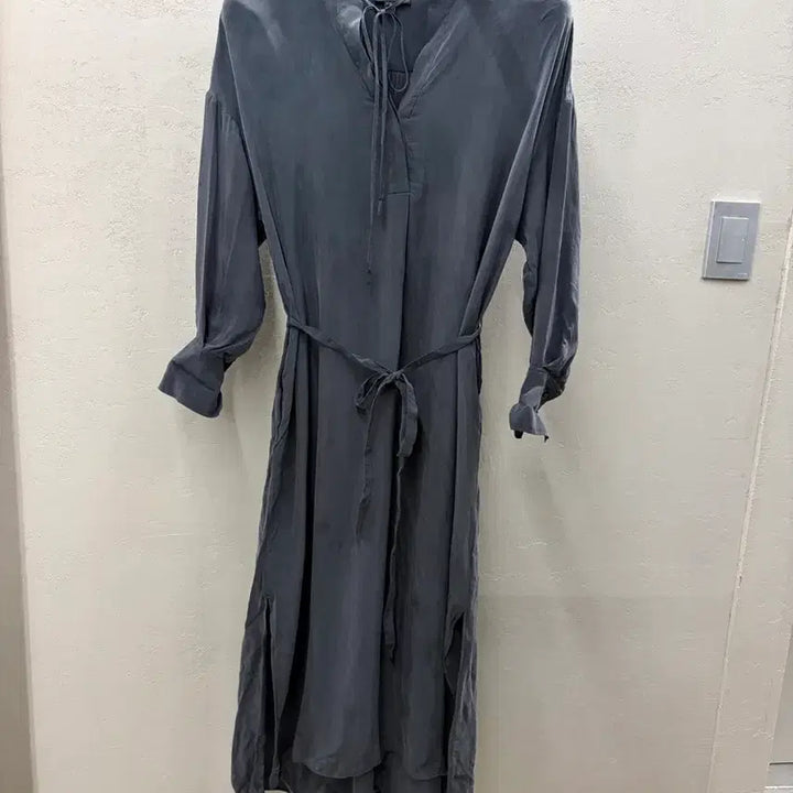 [BUNJANG] COS Shirt Dress Charcoal XS / 코스 셔츠 드레스 차콜 XS