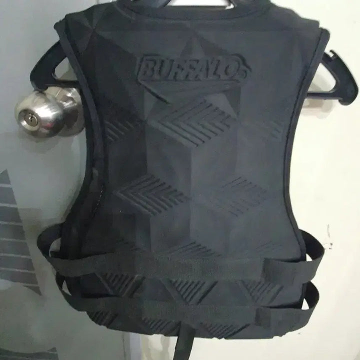 [BUNJANG] BUFFALO Safety Vest M Black / BUFFALO 버팔로 안전 조끼 M 블랙