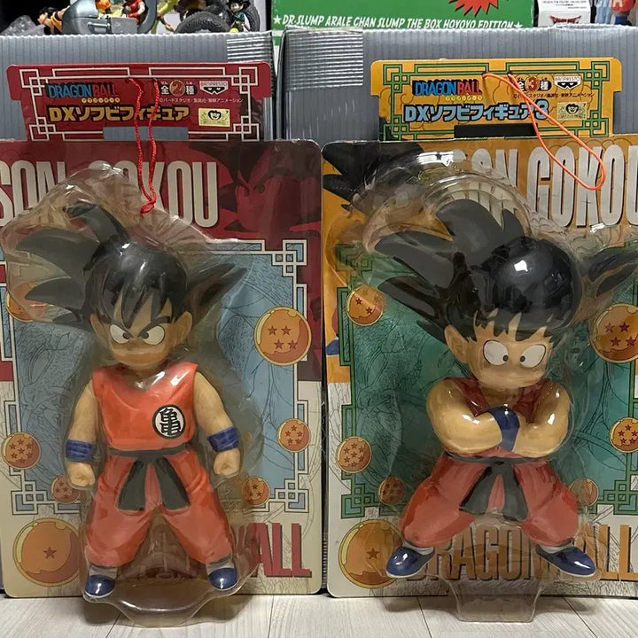 [BUNJANG] Dragon Ball Soft Vinyl Figures Set (4 Types, Unsealed) / 드래곤볼 소프비 피규어 4종 개봉 일괄 판매