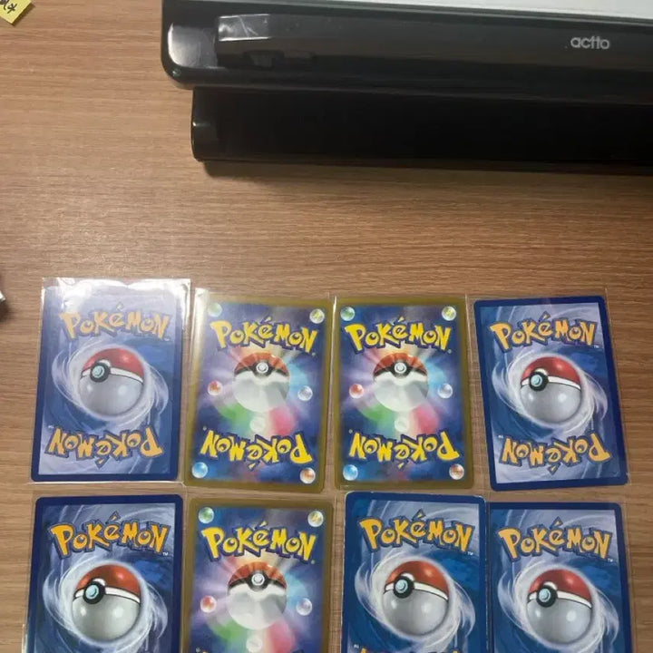[BUNJANG] Pokemon Trading Cards - 8 Card Set (Parablaze, Phantomp, Volcarona, etc.) / 포켓몬 카드 8종 파라블레이즈, 팬텀 등 8장
