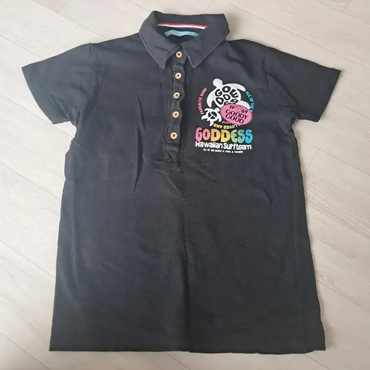 [BUNJANG] TEAM GODDESS T-Shirt / TEAM GODDESS 카라티 M 사이즈