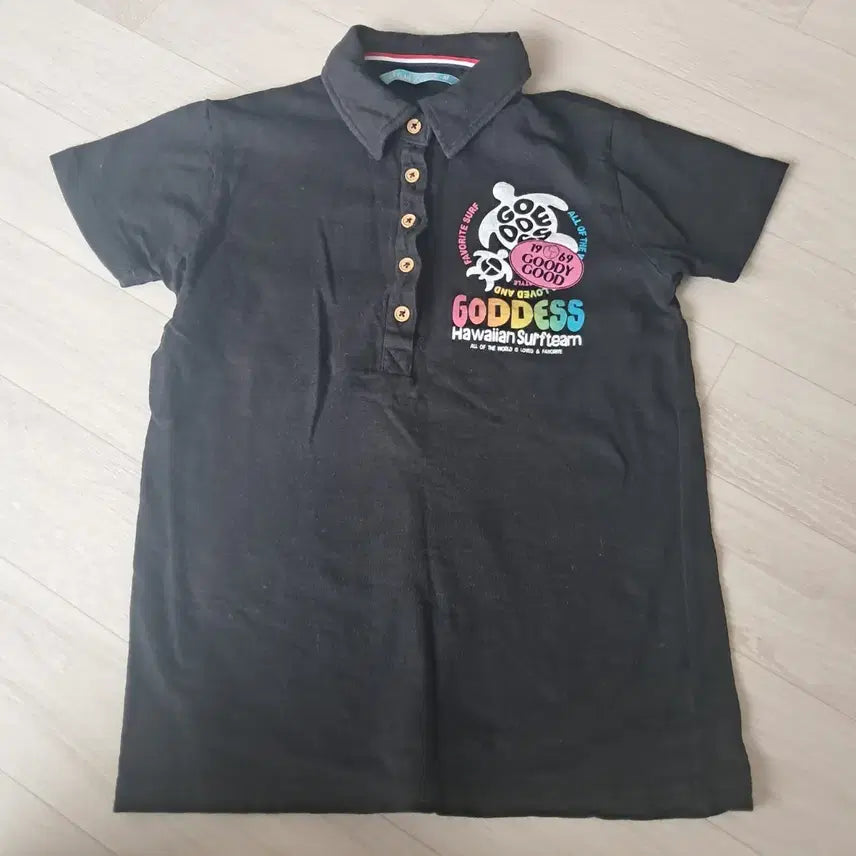 [BUNJANG] TEAM GODDESS T-Shirt / TEAM GODDESS 카라티 M 사이즈
