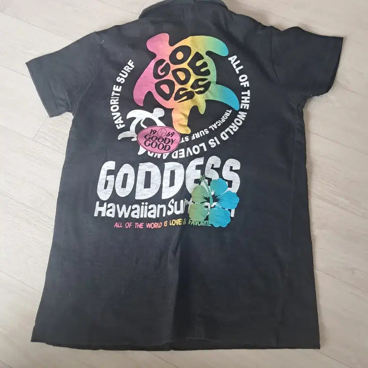 [BUNJANG] TEAM GODDESS T-Shirt / TEAM GODDESS 카라티 M 사이즈