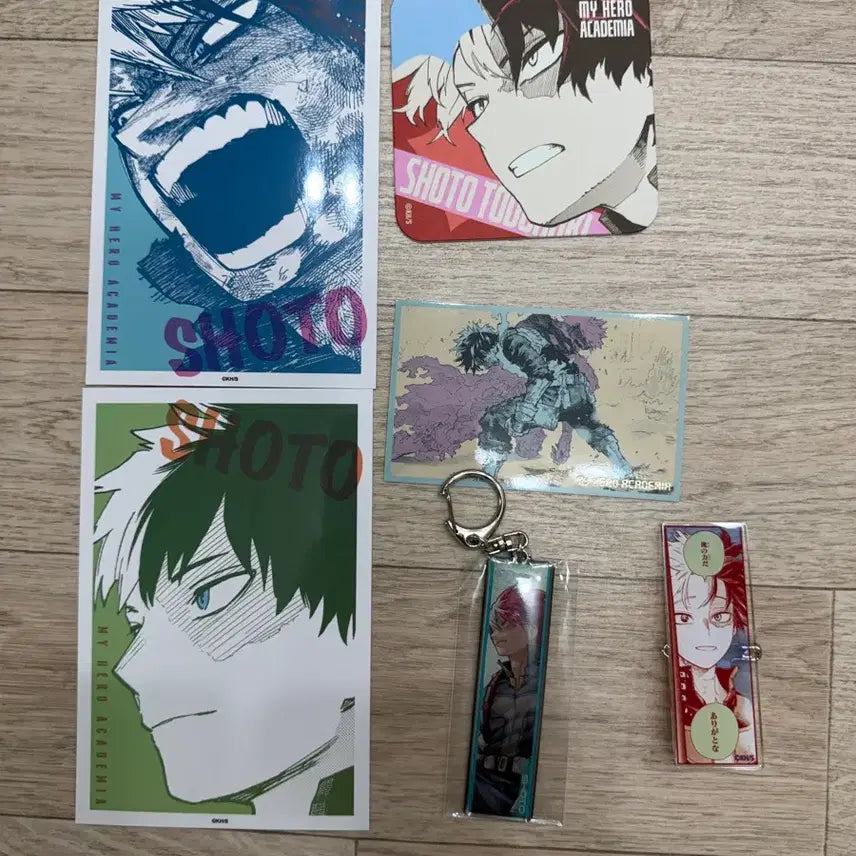 [BUNJANG] My Hero Academia Todoroki Shoto Original Drawing Exhibition Bundle Set / 히어아카 나히아 원화전 토도로키 쇼토 일괄 판매