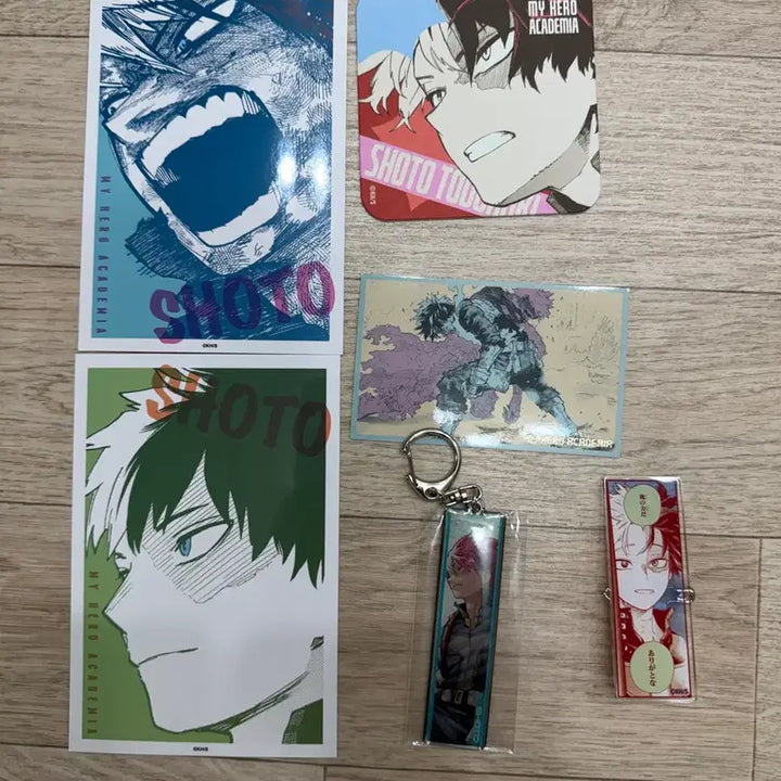 [BUNJANG] My Hero Academia Todoroki Shoto Original Drawing Exhibition Bundle Set / 히어아카 나히아 원화전 토도로키 쇼토 일괄 판매