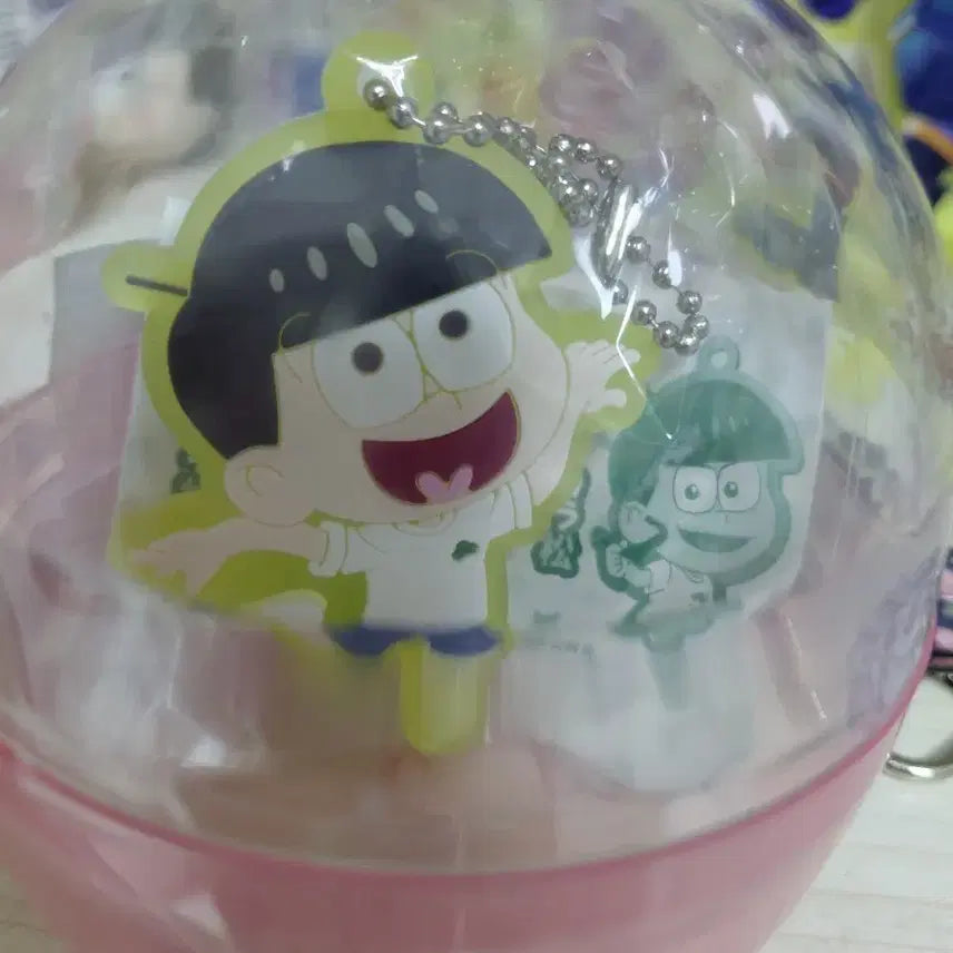 [BUNJANG] Osomatsu-san Jyushimatsu Rubber Keychain (Sealed) / (미개봉)쥬시마츠 러버키링