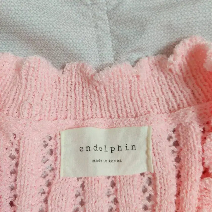 [BUNJANG] Pink Semi-Crop Cardigan Puff Sleeve Size S (44-55) / 핑크세미크롭가디건 퍼프소매 S사이즈 44~55