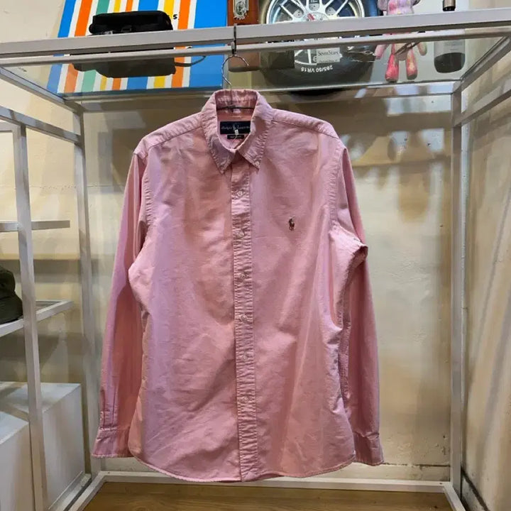 [BUNJANG] Polo Ralph Lauren Oxford Shirt Pink M / 폴로 랄프로렌 옥스포드 셔츠 핑크 M