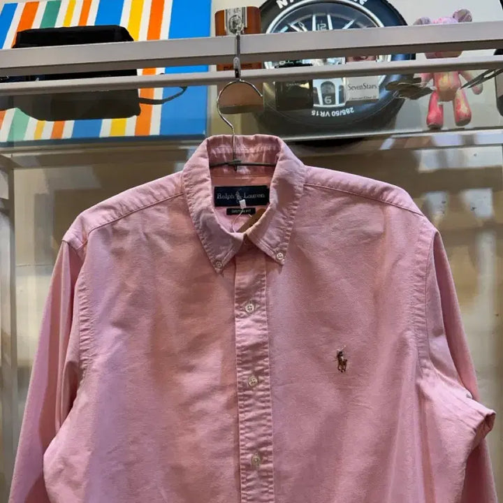 [BUNJANG] Polo Ralph Lauren Oxford Shirt Pink M / 폴로 랄프로렌 옥스포드 셔츠 핑크 M