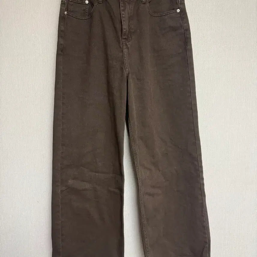 [BUNJANG] Juang Homme Garment Dyed Denim M / 주앙옴므 가먼트 다잉 데님 브라운 m