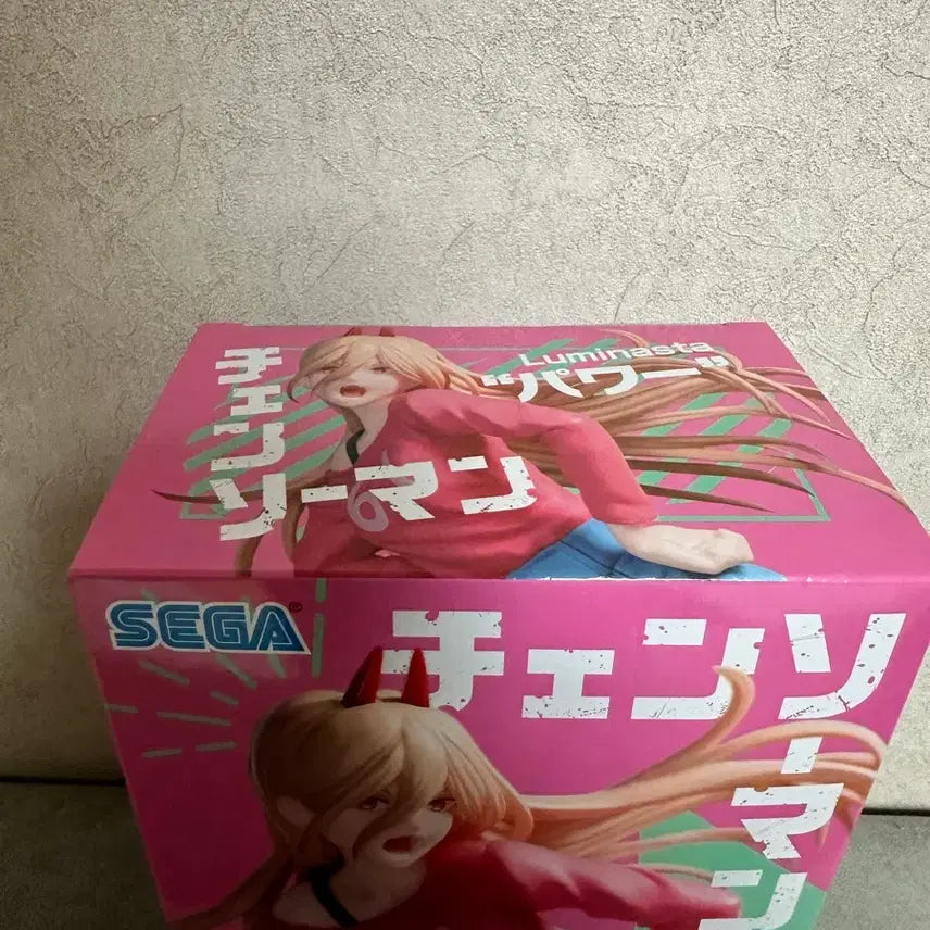 [BUNJANG] Sega Chainsaw Man Power Luminasta Figure (Sealed) / (미개봉) 세가 체인소맨 파워 루미니스타
